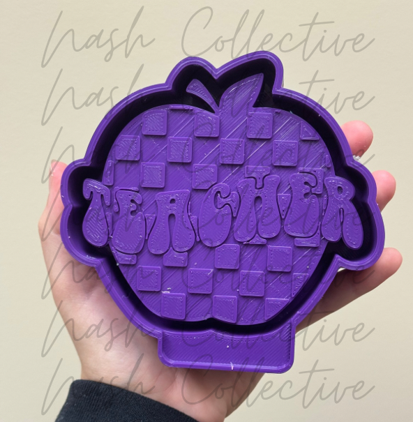 Checkered Teacher Apple