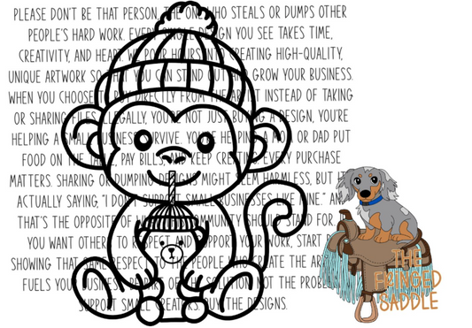 Monkey with Cup