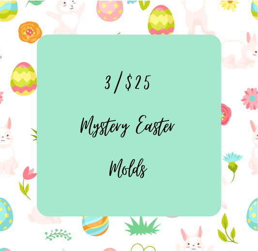 3 Mystery Easter Molds