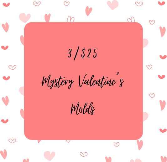 3 Mystery Valentine's Mold